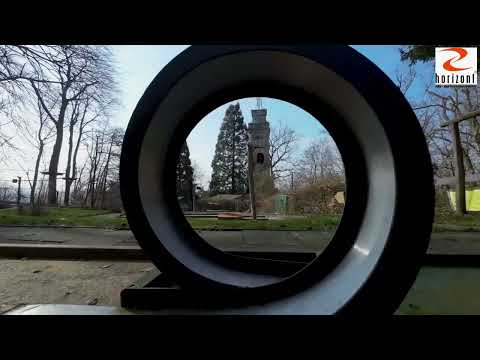 Flug über den  Minigolfplatz am Waldkletterpark in Velbert-Langeberg