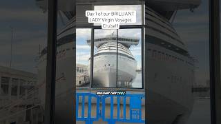 Day 1 of our VIRGIN VOYAGES CRUISE ON BRILLIANT LADY! #virgincruise #cruisetravel #cruisevacation
