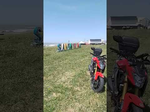 Honda cb 300. Santa Elena. Partido de Mar Chiquita. #hondamotos #pueblosdebuenosaires #viajarenmoto