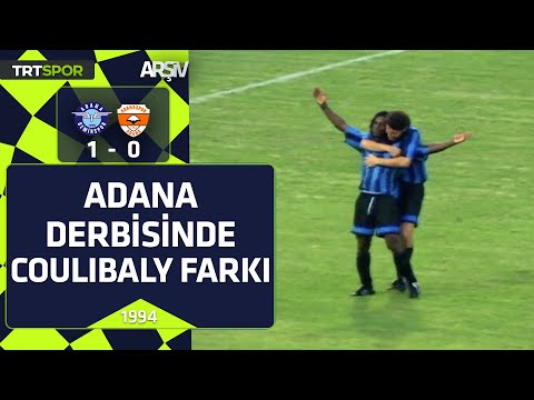Adana Demirspor - Adanaspor: 1-0 (1994-95 TSYD Adana Kupası) Adana derbisinde Coulibaly farkı
