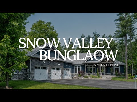 Snow Valley Estate Home For Sale - 77 Mennill Drive