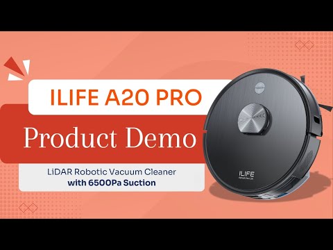 A20 Pro Robot Vacuum Cleaner & Mopping Review Video 2