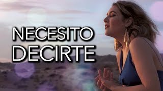 Necesito Decirte - Conjunto Primavera / Marián Oviedo (cover)