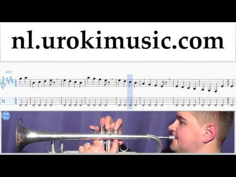 Trompet Leren Spelen Avicii - Wake Me Up Tablatura Deel#1 um-a799