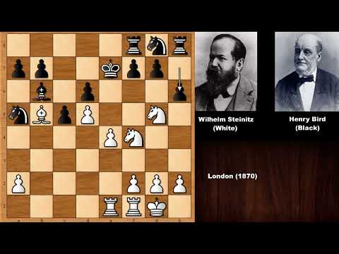 Wilhelm Steinitz vs Henry Bird - London (1870)