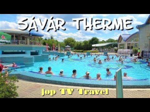 Rundgang durch die Sávár Therme in Ungarn 2025 jop TV Travel