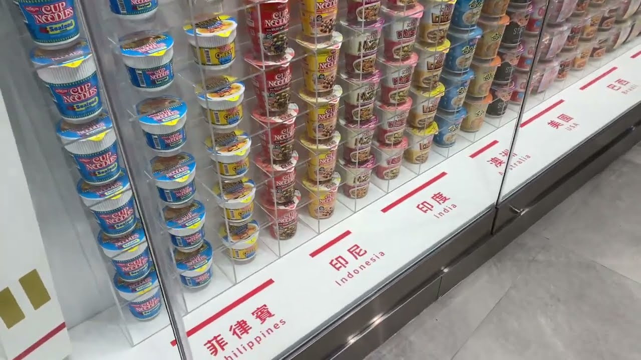 Explore fun noodle-themed exhibits in Hong Kong