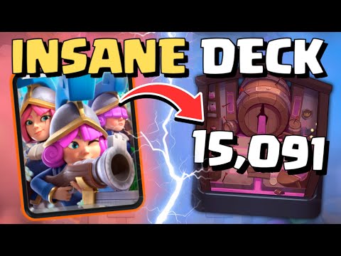 This INSANE REWORKED Three Musketeers Deck Guarantees 15,000 Trophies!