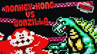 DONKEY KONG VS GODZILLA 8bit Trailer