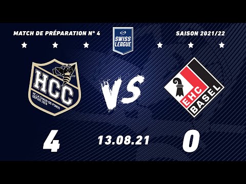 13.08.2021 HC La Chaux-de-Fonds - EHC Bâle (4-0)