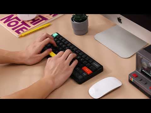 NuPhy Air60 V2 Typing Sound Test - Gateron Red 2.0 / Blue 2.0 / Brown 2.0