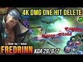 29 Kills!! 4K Damage Fredrinn Full Def Build (ONE HIT DELETE) - Build Top 1 Global Fredrinn ~ MLBB