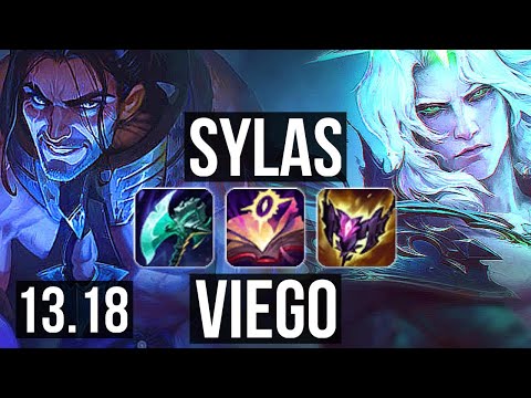 SYLAS vs VIEGO (MID) | 11/1/7, Legendary, 800+ games | EUW Master | 13.18