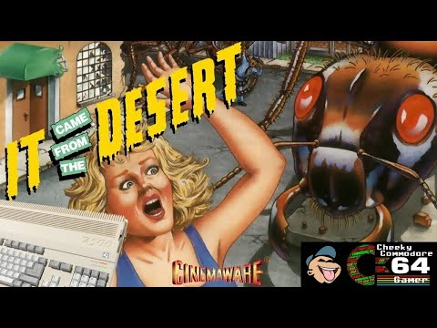 IT CAME FROM THE DESERT – Commodore Amiga (1989) | Cinemaware’s 1950s Sci-Fi B-Movie Adventure