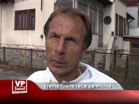 VREME FOARTE RECE PE MUNTE