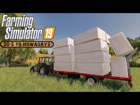 Wrapping, selling silage!★ Farming Simulator 2019 Timelapse ★ Old Streams Farm★ 6