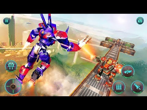 Flying Superhero Robot Monster Transform Fighting (by Tech 3D Games Studios) Android Gameplay [HD]