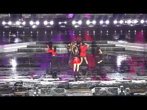 Red Velvet - Intro + Bad boy at Dream Concert 2018드림콘서트