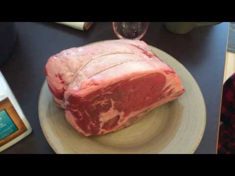 How to make a Prime Rib Roast Au Jus
