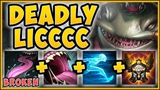 NO ONE IS SAFE FROM THIS KENCH! DEADLY LICC KENCH IS 100% OPPRESSIVE! KENCH S9! - League of Legends