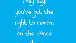 I Feel Like Dancing - All Time Low (lyrics onscreen) [HQ]