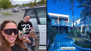 Юлия Ефременкова с близнецами уехала отдыхать в Анапу в Volna Sea Village 4