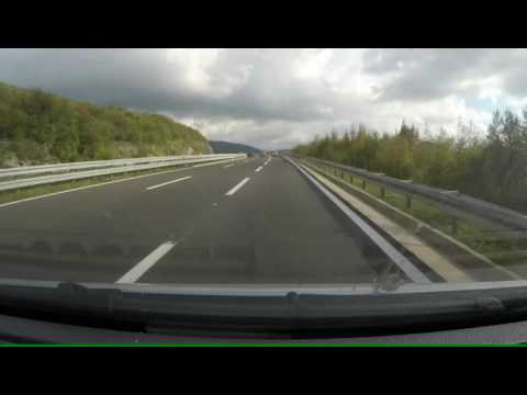 Venecija to Zagreb Venice Italy Zagreb Croatia Highway Autostrada Autocesta A1