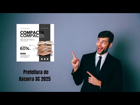 Apostila Prefeitura de Ascurra SC 2025 Auxiliar de Educação