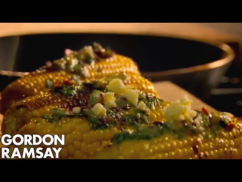 Charred Corn with Chipotle Chilli Butter | Gordon Ramsay