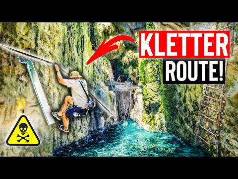 EXTREM-HIKE durch gesperrten KLETTERSTEIG!🪨| PARKOUR in verlassener TURNHALLE!