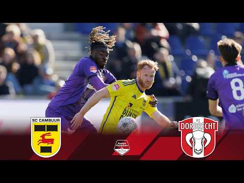 SC Sport Club Cambuur Leeuwarden 1-1 FC Dordrecht 