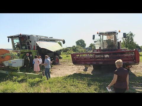 На Гомельщине начался месячник безопасности при проведении уборочных работ видео