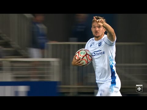 Une magnifique ambiance et le 1er but de Gaëtan Perrin avec l'AJA en L2 BKT