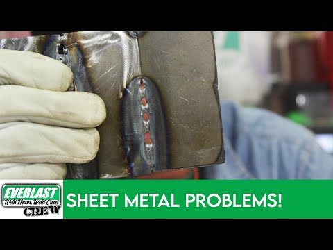 How to Weld Sheet Metal or Thin Stock (For Beginners)