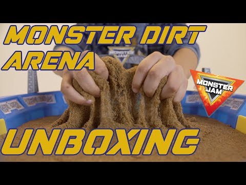 Monster Jam - Monster Dirt Arena UNBOXING