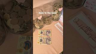 Back to the bank #budgeting #cashstuffing #savingschallenges ##howtobudget #howtosave