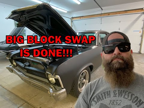 1970 NOVA BIG BLOCK INSTALL WILL IT RUN OR NOT!!!