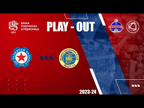 RADNICKI BGD 🆚 ZOK NOVI SAD 3:0 / PLAY OUT  -  SUPER LIGE ZA ODBOJKAŠICE /