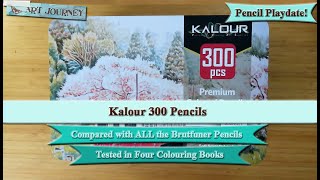 Playdate with the Kalour 300 Pencils | Comparison with Five other Brands & My Opinion