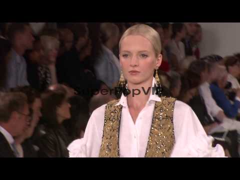 Models walk the runway at Ralph Lauren - Spring 2013 - Me...