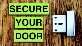 PEACE OF MIND in 20 minutes! How to install a Defender High Security Door Reinforcement Lock