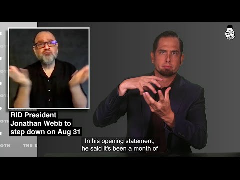 RID President Jonathan Webb to step down on Aug 31