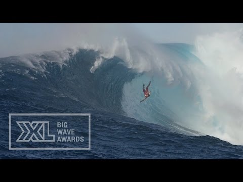 Pedro Calado at Jaws 2 - 2015 Wipeout of the Year Entry - XXL Big Wave Awards