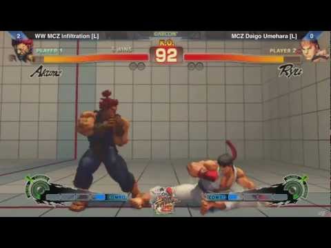SF25th Anniversary Grand Final SSFIV AE v2012 - Infiltration Vs. Daigo