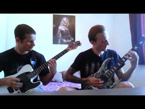 All Shall Perish - Eradication (Dual Guitar COVER) by Antho & Suli