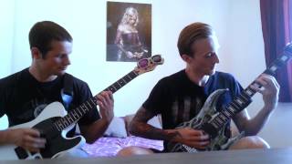 All Shall Perish - Eradication (Dual Guitar COVER) by Antho & Suli