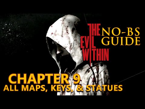 The Evil Within No-BS Location Guide Ch. 9 All Keys, Statues & Maps