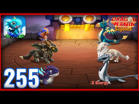 Heroic Mode Battle 36-40 | Dragon Mania Legends - Gameplay Walkthrough Part 255 (iOS, Android).