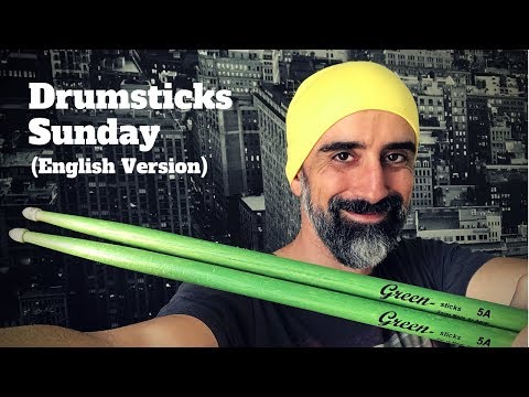 Drumsticks Sunday (Week 65): Agner Green Sticks 5A - English Version
