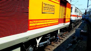 preview picture of video 'WAP4 Mangalore Trivandrum express starts it's journey'